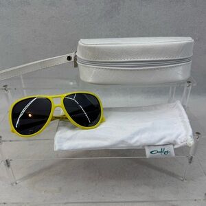 EUC Women Oakley Twentysix.2 Sunglasses OO9177-15 Sunflower Yellow/Iridium Black